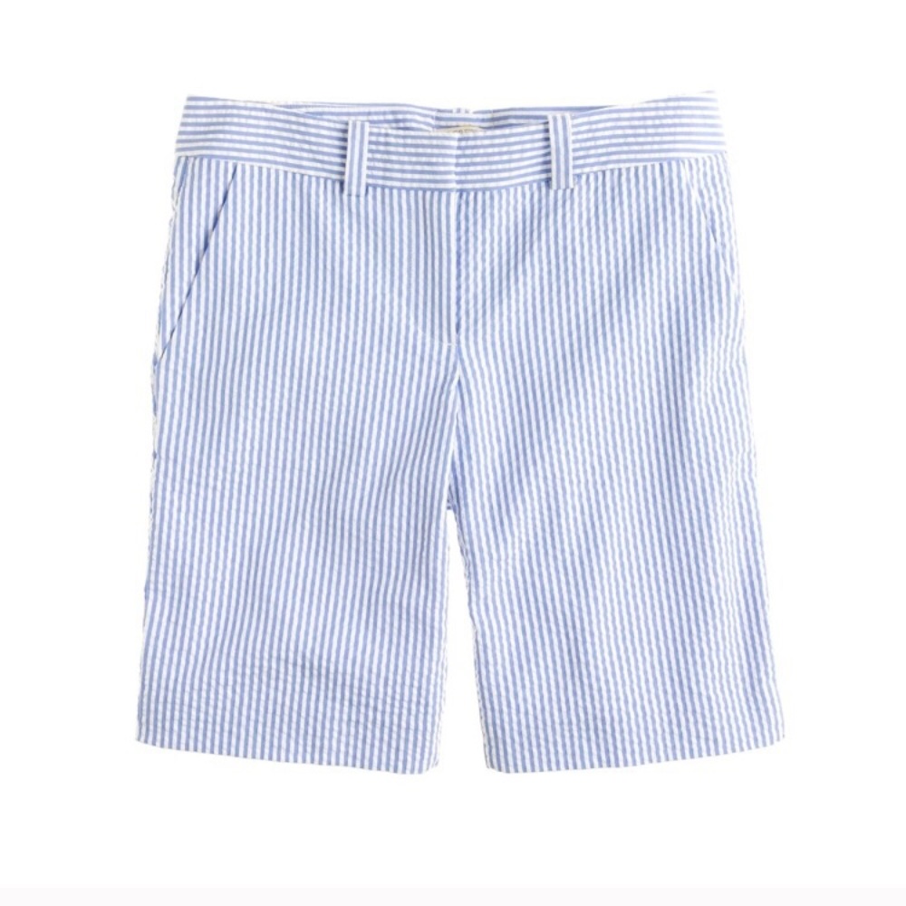 J Crew Factory seersucker shorts - Picture 5 of 5